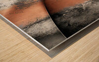 The Bronze Line Wood print