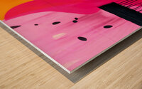Nonplussed Wood print