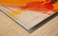 Donut Wood print